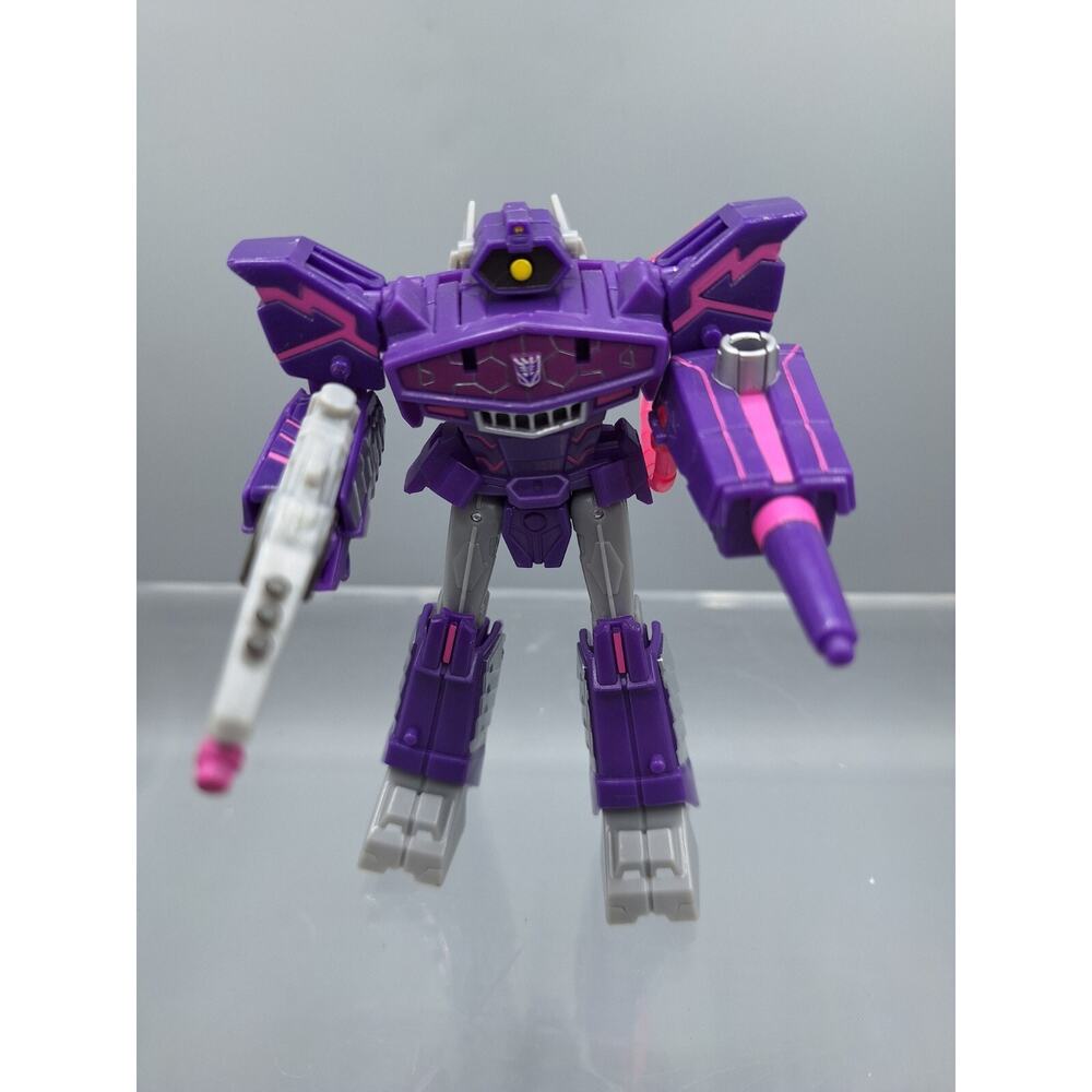 Transformers-SHOCKWAVE ACTION FIGURE-Battle For Cybertron-Comes With Space Gun.